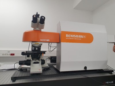 Raman Renishaw inVia Qontor confocal microscope